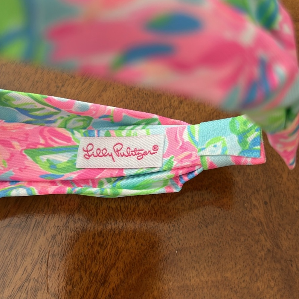 Lilly Pulitzer Multi Totally Blossom knotted headband - Picture 6 of 6